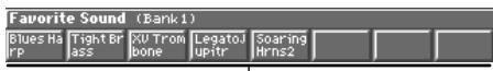 ROLAND FANTOM - Functions in the PATCH PLAY Screen - 5