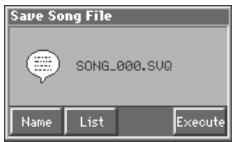ROLAND FANTOM - Saving a Recorded Song on Disk - 3