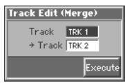 ROLAND FANTOM - Combining Two Phrase Tracks or Patterns into One (Merge) - 1