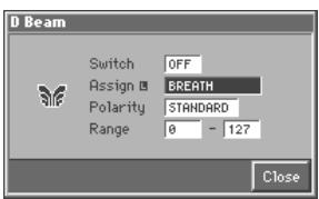 ROLAND FANTOM - Using the D Beam Controller to Start/Stop Song Playback - 1
