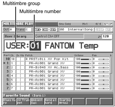 ROLAND FANTOM - PRST (Preset) - 1
