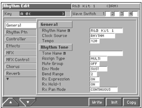 ROLAND FANTOM - How to Make the Rhythm Set Settings - 4