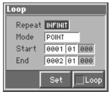 ROLAND FANTOM - Linked settings for Loop mode - 1