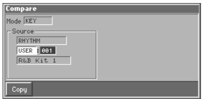 ROLAND FANTOM - The Compare Function - 1