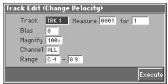 ROLAND FANTOM - Changing the Velocity (Volume) (Change Velocity) - 1