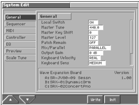 ROLAND FANTOM - How to Make the System Function Settings - 1