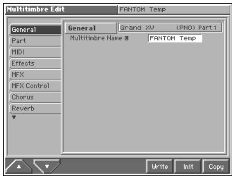 ROLAND FANTOM - Saving Multitimbre You've Created (Write) - 3