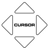 ROLAND FANTOM - Moving the Cursor - 2