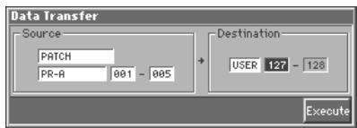 ROLAND FANTOM - Transmit Source Data - 2