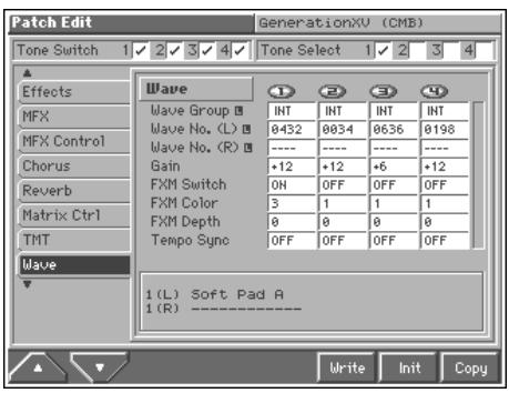ROLAND FANTOM - Modifying Waveforms (Wave) - 1