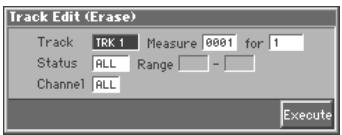 ROLAND FANTOM - Erasing Unwanted Performance Data (Erase) - 1