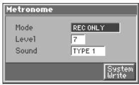 ROLAND FANTOM - See p. 129 in the Owner's Manual - 3