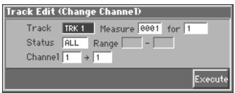 ROLAND FANTOM - Changing the MIDI Channel (Change Channel) - 1