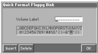 ROLAND FANTOM - Preparing a Disk for Use by the Fantom - 3