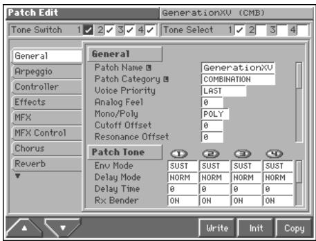 ROLAND FANTOM - Saving Patches You've Created (Write) - 3