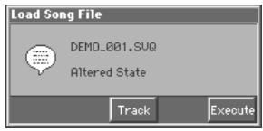 ROLAND FANTOM - Loading the Song You Want to Edit - 4