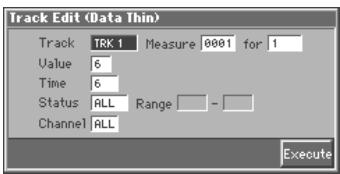ROLAND FANTOM - Thinning Out the Sequencer Data (Data Thin) - 1