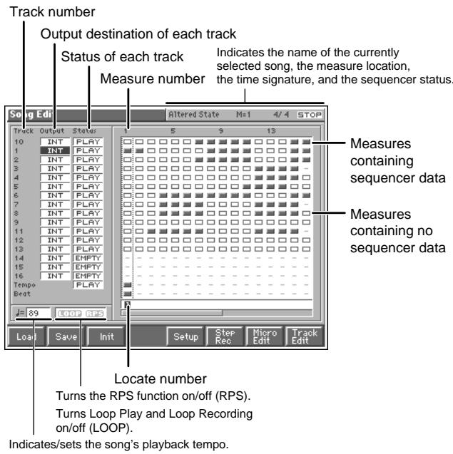 ROLAND FANTOM - Loading the Song You Want to Edit - 5