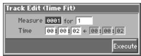 ROLAND FANTOM - Adjusting the Song's Playback Time (Time Fit) - 1