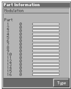 ROLAND FANTOM - Confirming MIDI Information for Each Part (Part Information) - 1
