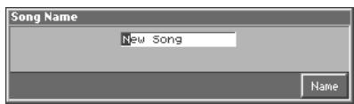 ROLAND FANTOM - Assigning a Name to a Song (Song Name) - 2