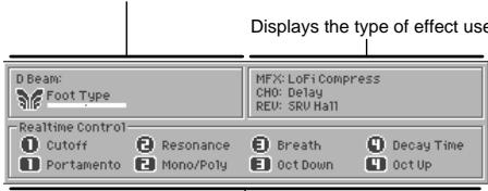 ROLAND FANTOM - Functions in the PATCH PLAY Screen - 4