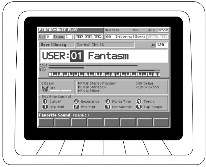 ROLAND FANTOM - About the [1]-[8] Buttons - 1