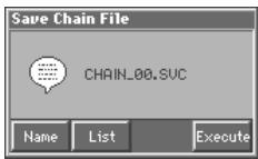 ROLAND FANTOM - Saving a Chain to Disk (Save) - 1