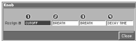 ROLAND FANTOM - Realtime Controller Knob Settings - 1