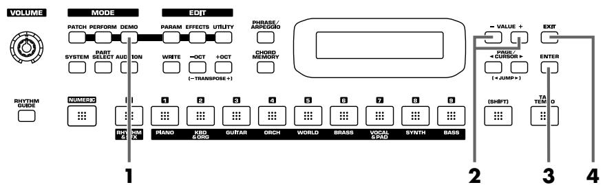 ROLAND JUNO D - Listening to the demo songs - 1
