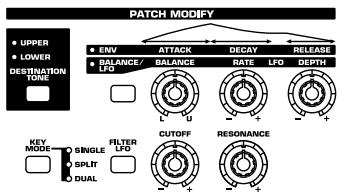 ROLAND JUNO D - ■ Switching chord sets - 2