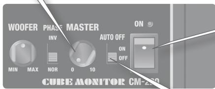 ROLAND CM-220 - Einschalten des Systems - 1