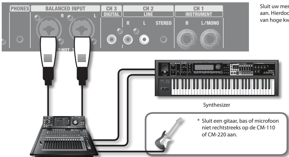 ROLAND CM-220 - Muziek via eenCCCCCC aufspelen - 1