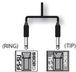 ROLAND CUBE-40XL - Foot Switch Settings - 5