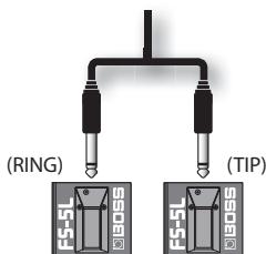 ROLAND CUBE-40XL - Foot Switch Settings - 1