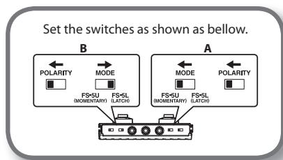 ROLAND CUBE-40XL - Foot Switch Settings - 8