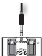 ROLAND CUBE-40XL - Foot Switch Settings - 3