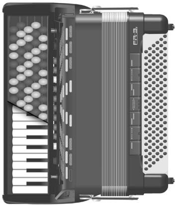 ROLAND FR-3SB - Utilisation des prises OUTPUT - 1