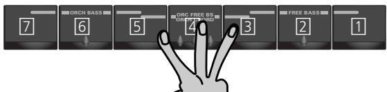 ROLAND FR-3SB - Sons orchestraux pour la section d'accords (chord) - 1
