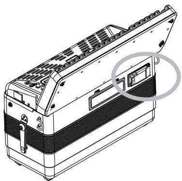 ROLAND FR-3XB WH - Connecting an optional USB memory - 1