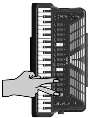 ROLAND FR-7 - ■Sélection du mode Orchestra - 5