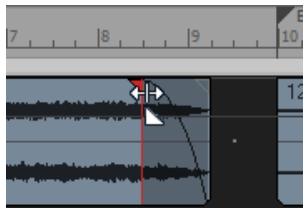 ROLAND SONAR X1 STUDIO - Application d'un fondu à un clip - 2
