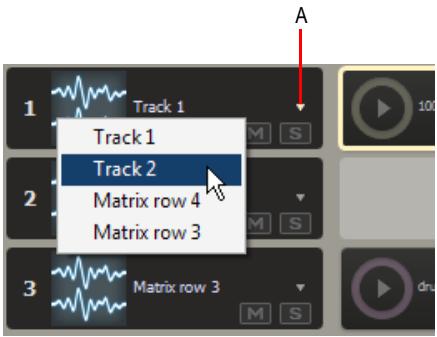 ROLAND SONAR X1 STUDIO - Pour réaffector une ligne à une autre piste - 1