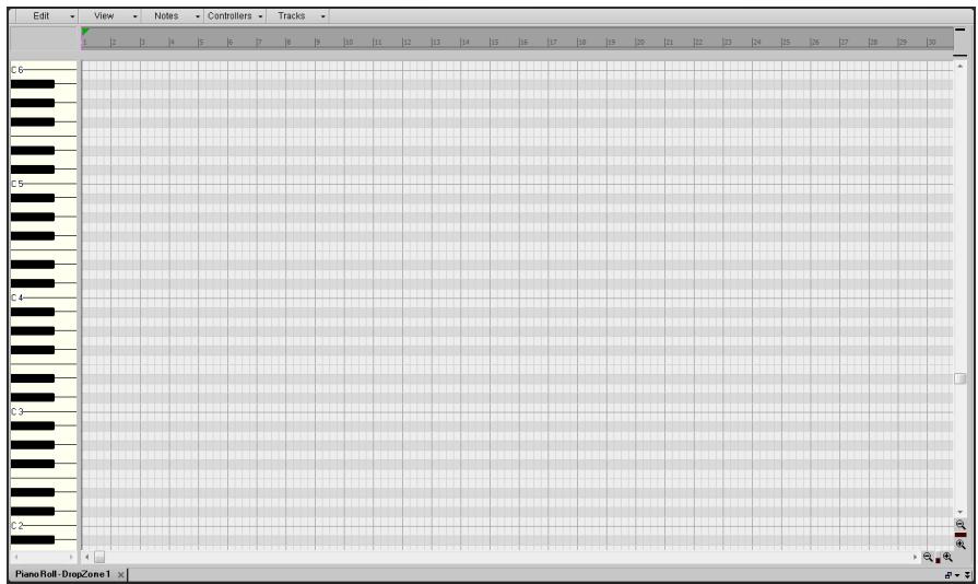 ROLAND SONAR X1 STUDIO - Saisie manuelle de notes MIDI - 1