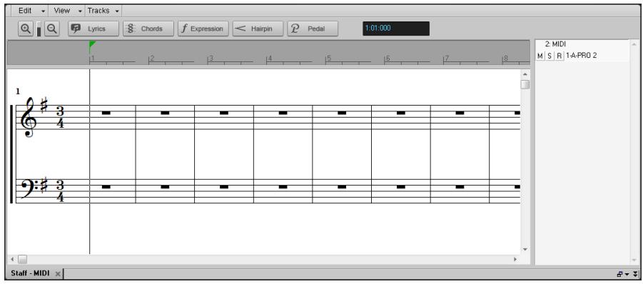 ROLAND SONAR X1 STUDIO - Didacticiel 5 - utilisation de la notation musicale traditionnelle - 4