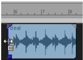 ROLAND SONAR X1 STUDIO - Déplacer des données en même temps que le bord d'un clip - 1