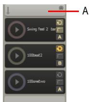 ROLAND SONAR X1 STUDIO - Pour déclencher simultanément toutes les cellules d'une colonne - 1
