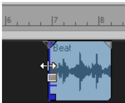 ROLAND SONAR X1 STUDIO - Déplacer des données en même temps que le bord d'un clip - 2