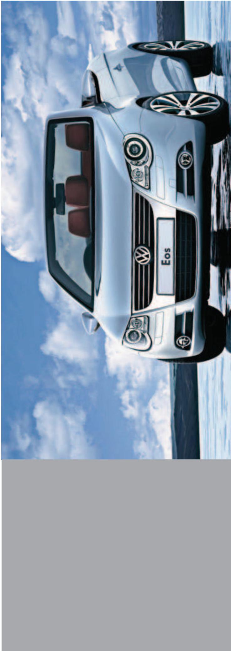 VOLKSWAGEN EOS - The Eos - 1