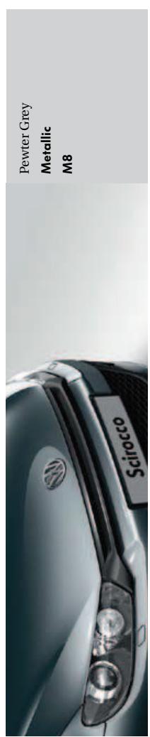 VOLKSWAGEN SCIROCCO - Optional equipment - 12